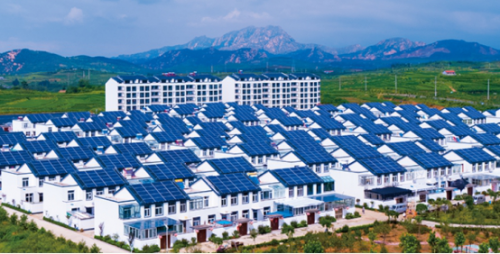 說光用光：秋風(fēng)送爽慶農(nóng)民豐收，煙臺牟平區(qū)光伏發(fā)電成脫貧良方