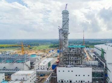 海南文昌燃?xì)庹羝?lián)合循環(huán)電廠1號機組投運