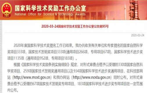 8項(xiàng)氫能與燃料電池項(xiàng)目入圍2020年國家科學(xué)技術(shù)獎提名