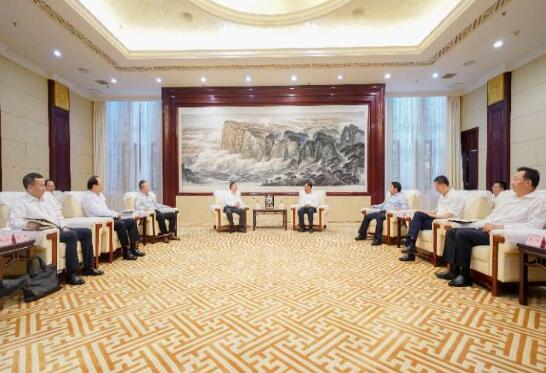 中國能建黨委書記、董事長汪建平拜會四川省委書記彭清華