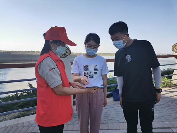 大唐海勃灣水利樞紐公司：保護(hù)母親河，我們在行動