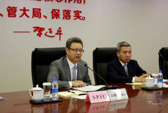 錢智民會見西門子總裁凱颯、西門子能源公司總裁布魯赫