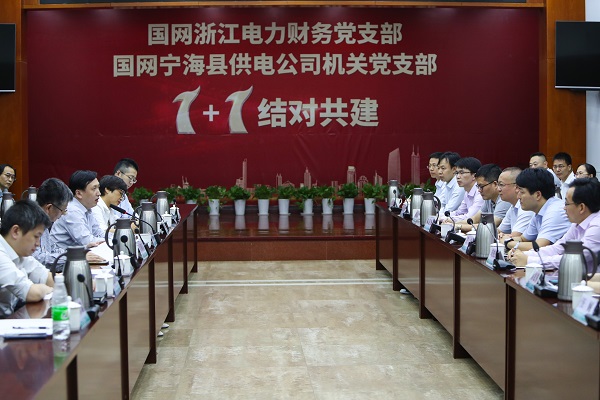 國(guó)網(wǎng)寧?？h供電公司黨支部聯(lián)建為基層工作提供黨建價(jià)值