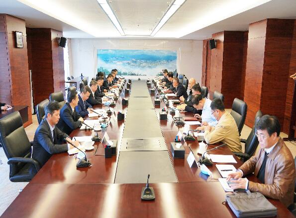 中國能建黨委書記、董事長宋海良拜會三峽集團(tuán)董事長雷鳴山