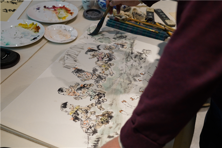 硯墨書香滿象山——國網(wǎng)象山縣供電公司開展“訪勞?！に臀幕眲?chuàng)新實(shí)踐活動(dòng)