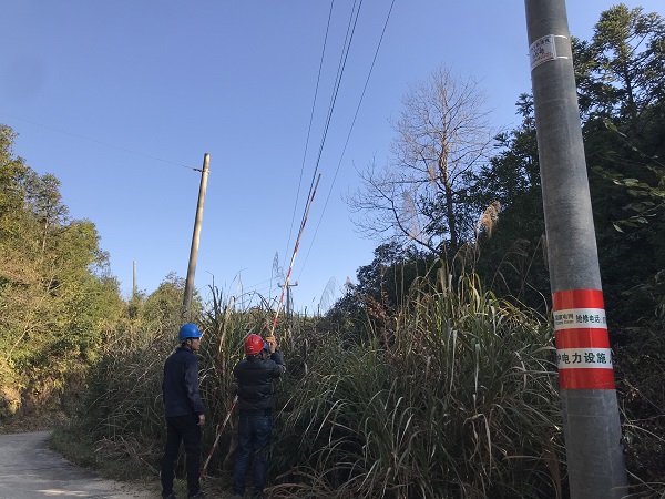 國網(wǎng)南豐縣供電公司：為電桿穿上“防撞衣”，確保交通安全