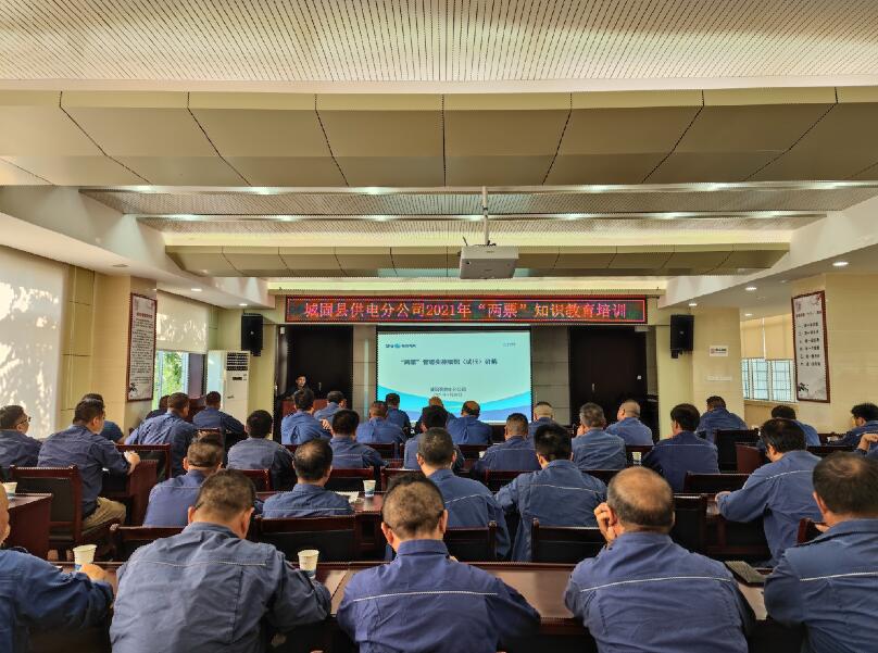 陜西城固供電分公司:開(kāi)展“兩票”培訓(xùn) 提升安全基礎(chǔ)管理