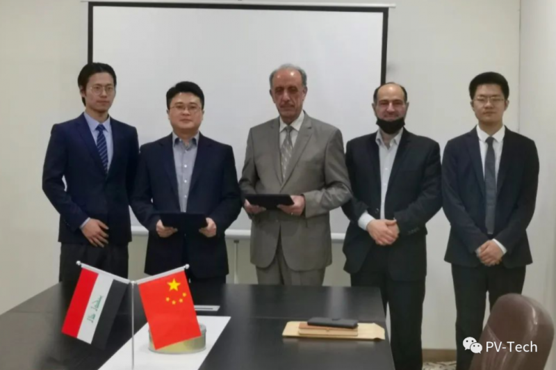 中國能建與伊拉克、越南簽署355MW光伏項目