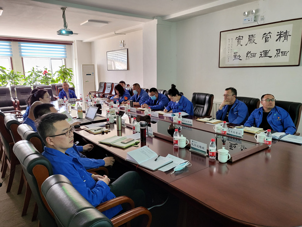 烏海市千里山供電分公司開展班組定級(jí)，提升班組管理