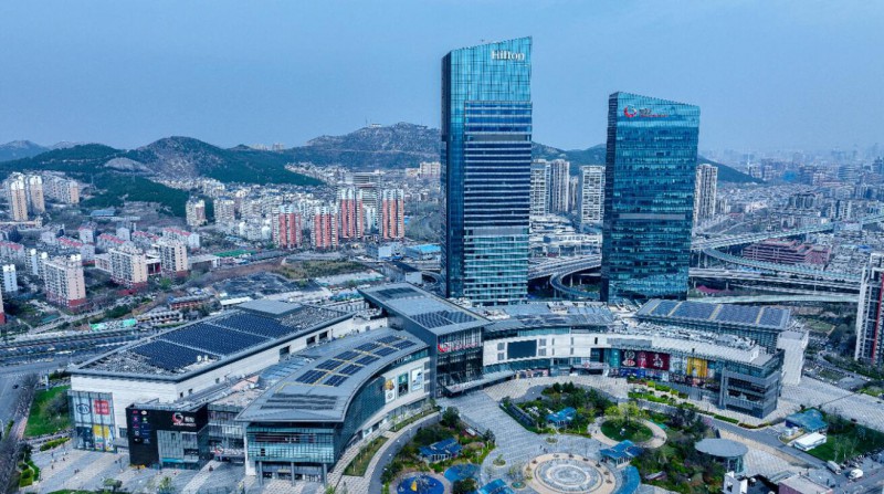 1.2MW！山東商業(yè)綜合體屋頂光伏發(fā)電項目并網(wǎng)發(fā)電