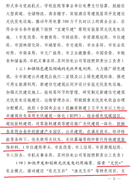 蘇州：國企廠房100%安裝分布式光伏！