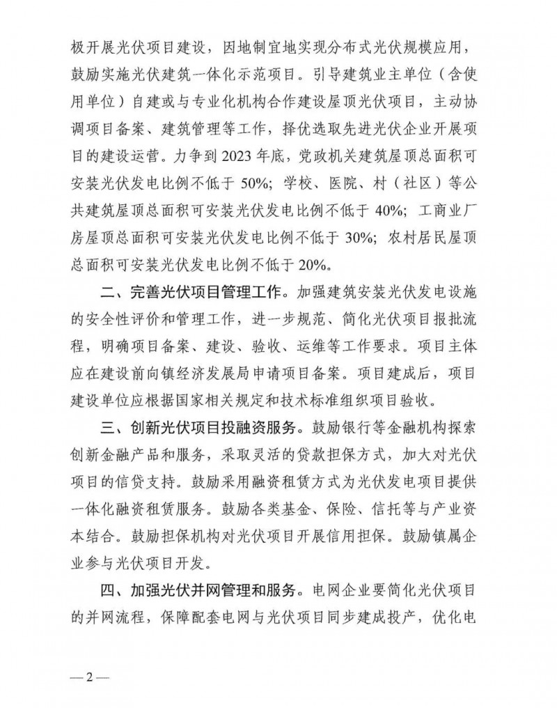 最高30萬，居民補(bǔ)助0.1元/千瓦時(shí)！東莞橋頭鎮(zhèn)發(fā)布《推進(jìn)屋頂分布式光伏發(fā)電的若干措施》