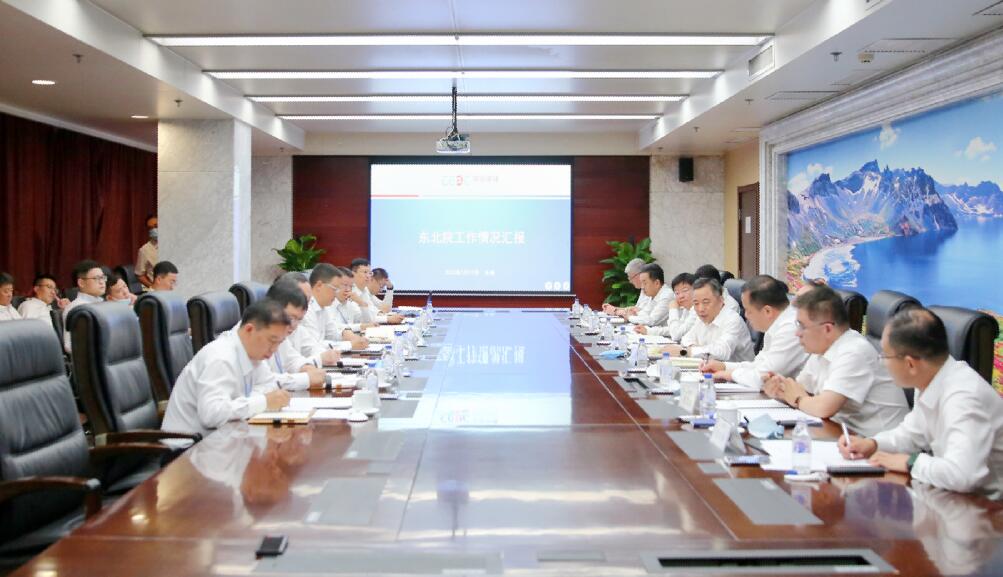 中國能建黨委書記、董事長(zhǎng)宋海良赴東北電力設(shè)計(jì)院調(diào)研