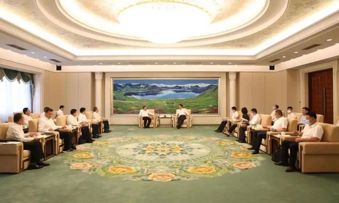 中國(guó)能建黨委書(shū)記、董事長(zhǎng)宋海良拜會(huì)吉林省委常委、長(zhǎng)春市委書(shū)記張志軍