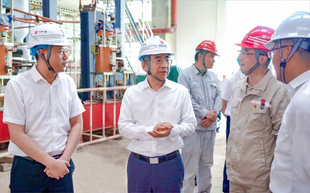 鄒磊拜會(huì)海南省省長(zhǎng)馮飛并到大唐?？跉怆婍?xiàng)目現(xiàn)場(chǎng)調(diào)研慰問(wèn)