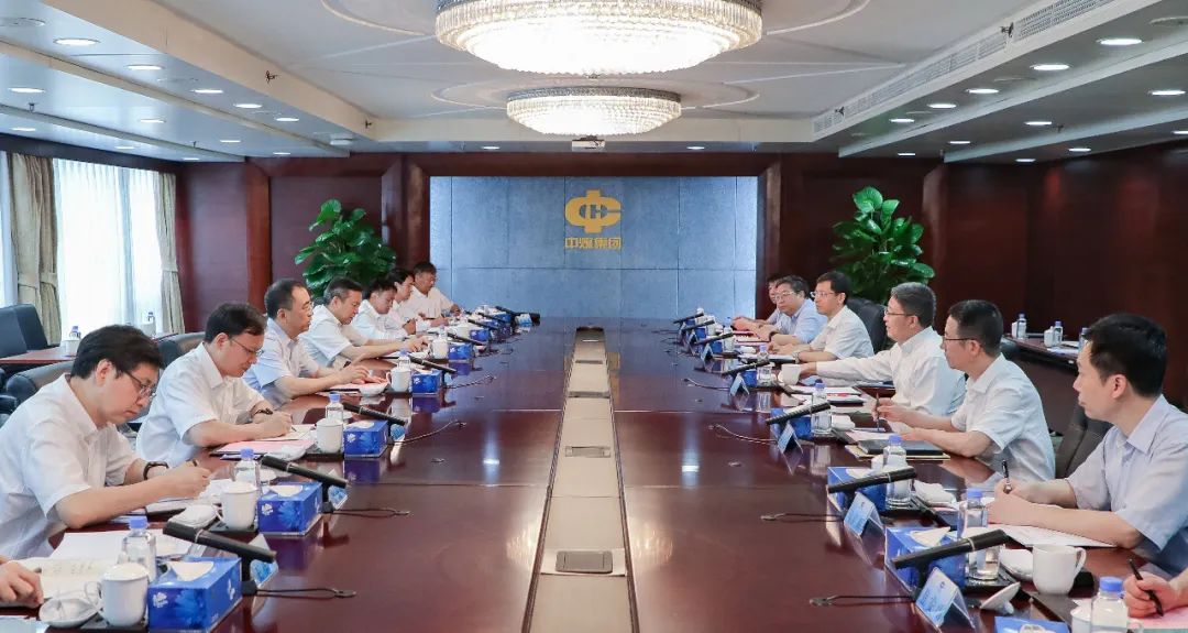 鄒磊、劉明勝拜會中煤集團黨委書記、董事長王樹東