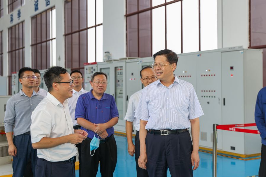 韓君赴江西九江、安徽蕪湖調(diào)研三峽集團長江大保護工作