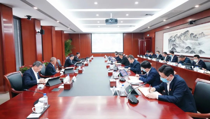 中國能建召開黨委中心組(擴(kuò)大)學(xué)習(xí)會(huì)專題傳達(dá)學(xué)習(xí)黨的二十大和黨的二十屆一中全會(huì)精神