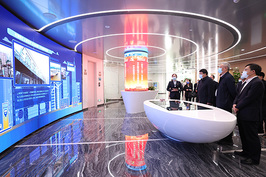 張智剛赴國(guó)網(wǎng)華東分部、上海電力調(diào)研