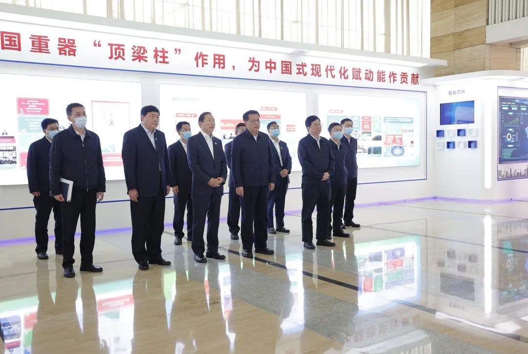 重慶市委書記袁家軍、市長胡衡華與國家電網(wǎng)董事長辛保安、總經(jīng)理張智剛會談