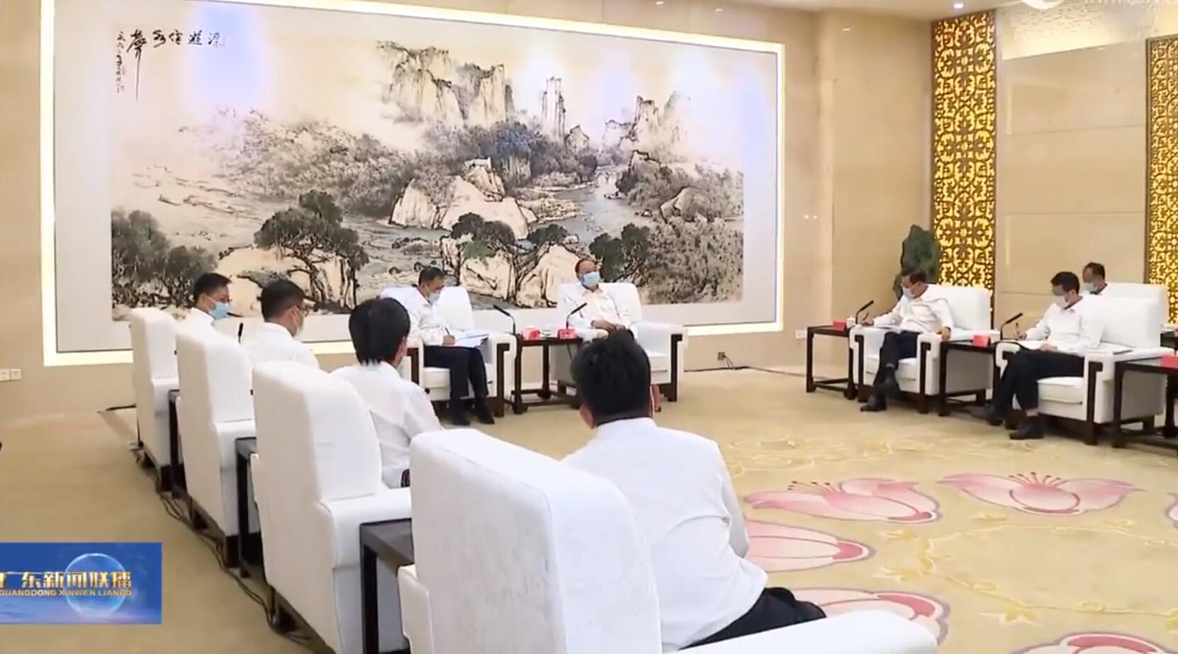 大唐集團(tuán)黨組書記、董事長鄒磊拜會廣東省委書記黃坤明、省長王偉中