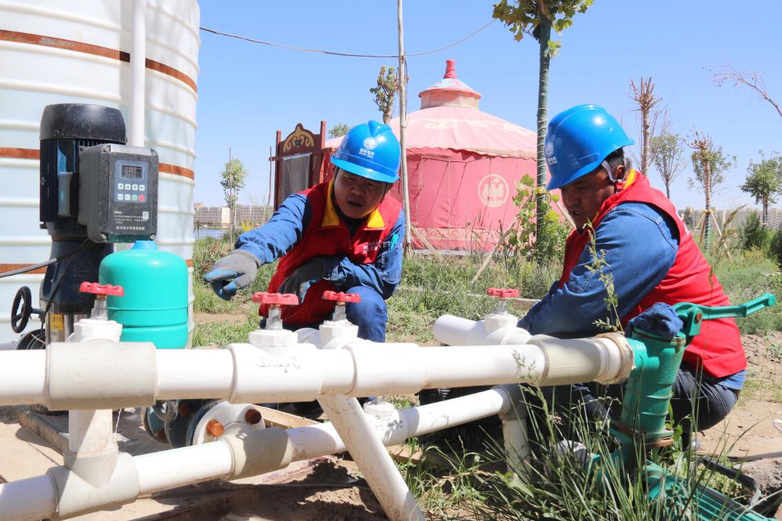 國(guó)網(wǎng)民豐縣供電公司：服務(wù)進(jìn)小院 農(nóng)家樂(lè)開顏