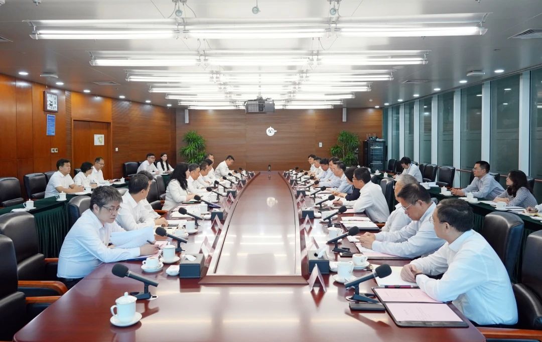 中國能建黨委書記、董事長宋海良與中國海油黨組書記、董事長汪東進(jìn)會談