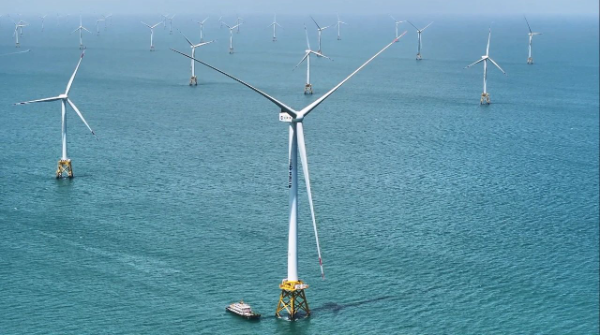 38.41萬(wàn)千瓦時(shí)！全球首臺(tái)16兆瓦海上風(fēng)機(jī)創(chuàng)單機(jī)日發(fā)電量新紀(jì)錄