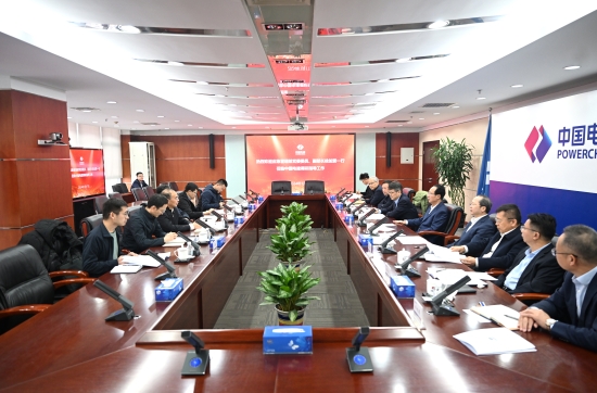 中國電建黨委書記、董事長丁焰章與應急管理部副部長徐加愛舉行會談