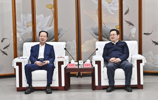 中國電建黨委書記、董事長丁焰章王斌拜會雄安新區(qū)黨工委書記、管委會主任張國華