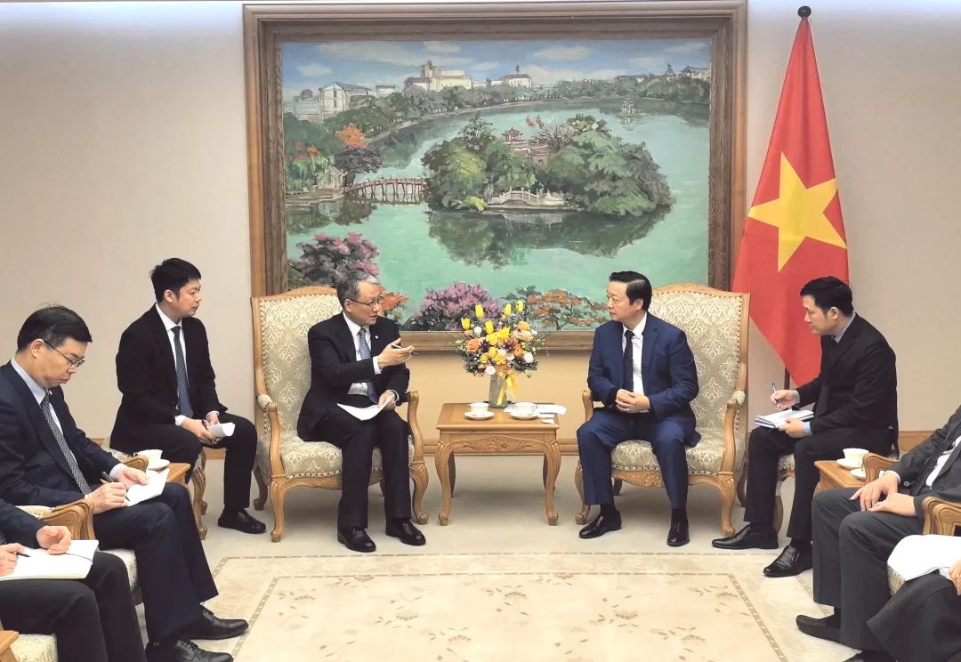 中國(guó)電建黨委副書記、總經(jīng)理王斌拜會(huì)越南副總理陳紅河