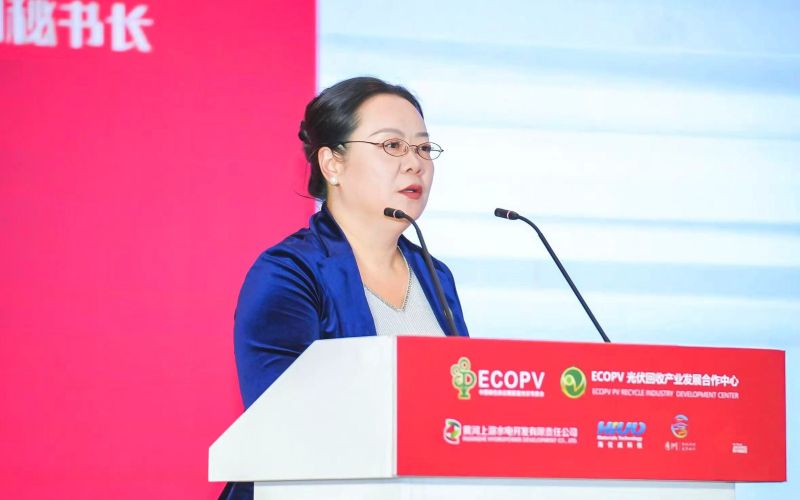 中國(guó)綠色供應(yīng)鏈聯(lián)盟呂芳：光伏回收高峰在即，責(zé)任主體有待明確
