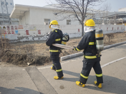 華潤(rùn)電力盤錦公司發(fā)電黨支部、綜合黨支部聯(lián)合開展消防應(yīng)急演練