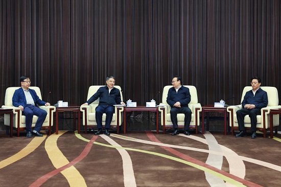 華能集團董事長溫樞剛、總經(jīng)理鄧建玲會見寧夏回族自治區(qū)黨委書記梁言順主席張雨浦