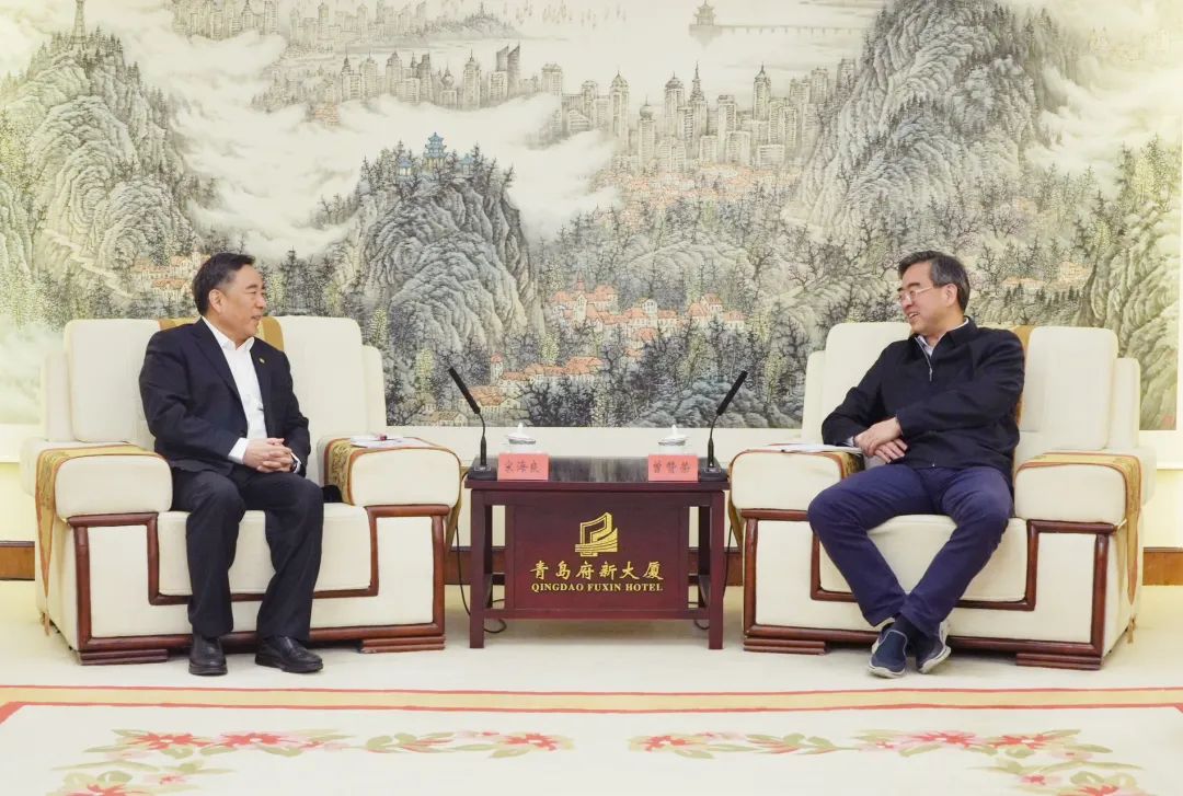 中國能建黨委書記、董事長宋海良拜會(huì)山東省委常委、青島市委書記曾贊榮