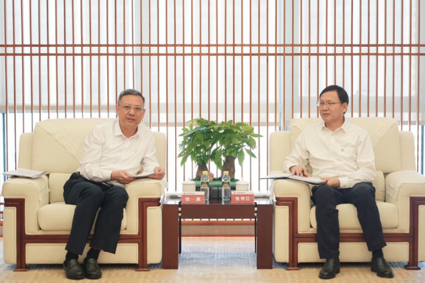 中國(guó)能建黨委副書記、總經(jīng)理倪真與中國(guó)大唐總經(jīng)理張傳江會(huì)談