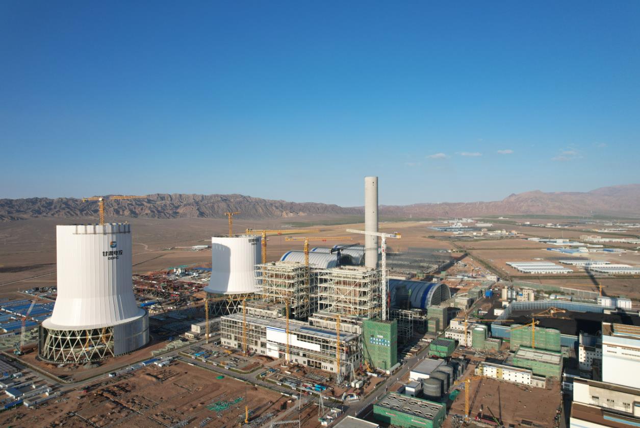甘肅電投張掖百萬電廠3、4號機組DCS一次受電成功