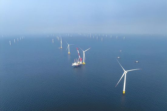 大連莊河海上風電全容量并網發(fā)電