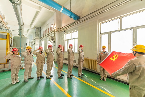 大唐環(huán)境:黨建引領(lǐng)吹響百日攻堅“沖鋒號”