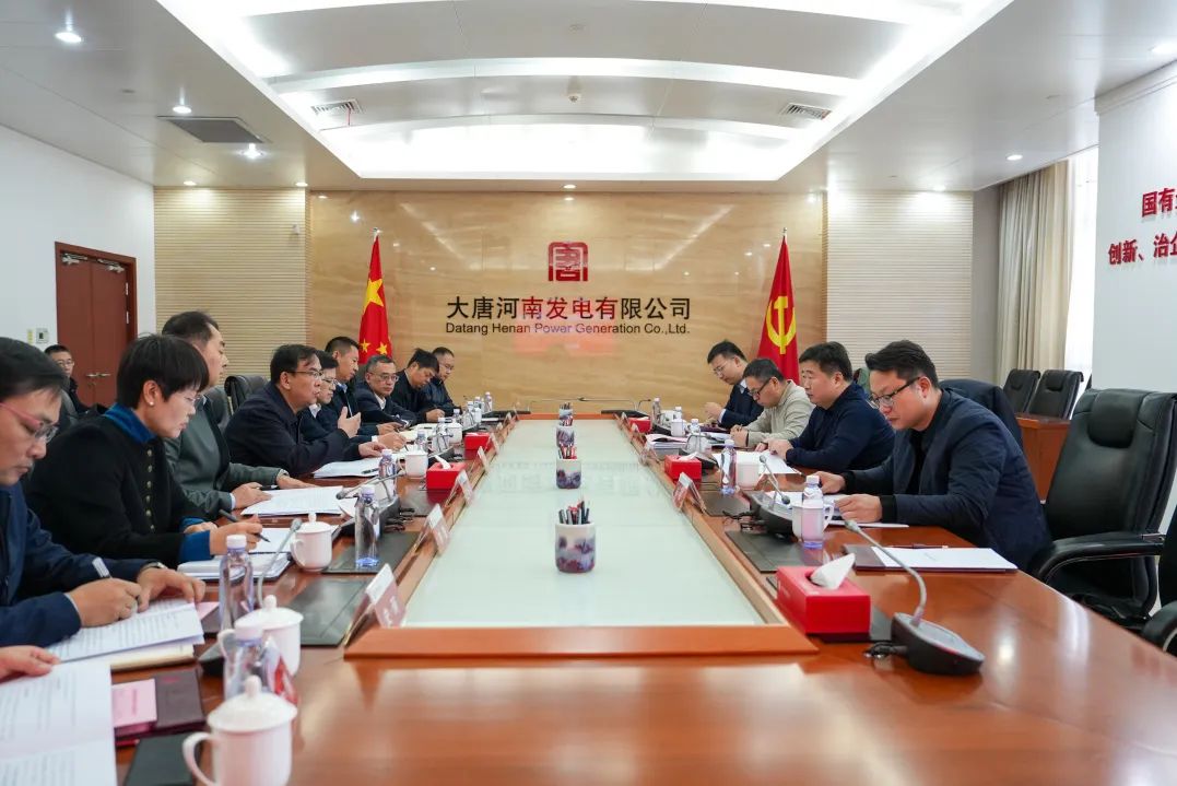 大唐河南公司黨委書記、董事長(zhǎng)常征會(huì)見河南能源監(jiān)管辦黨組書記、專員王朝暉