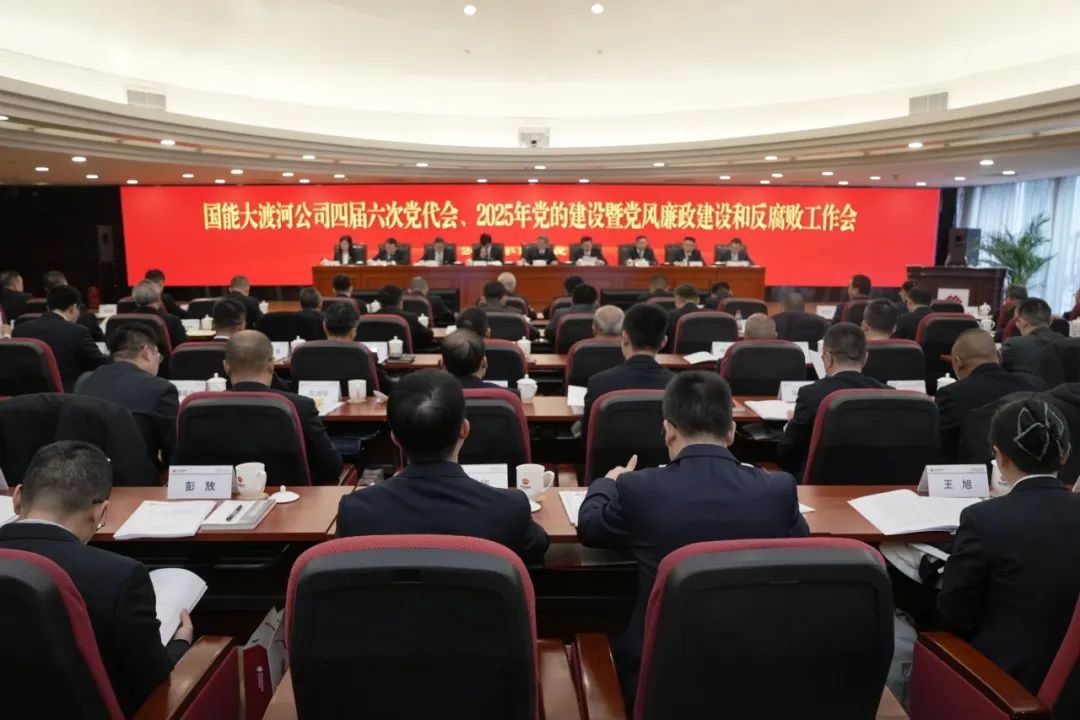 國能大渡河公司召開四屆第六次黨代會、2025年黨的建設(shè)暨黨風(fēng)廉政建設(shè)和反腐敗工作會