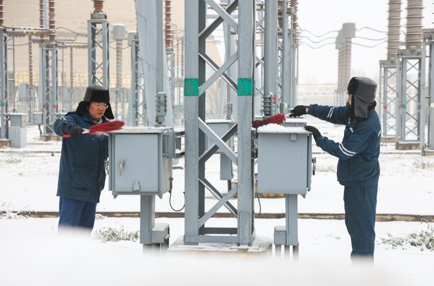 【春節(jié)我在崗】中國大唐:抵御寒潮 守護萬家溫暖