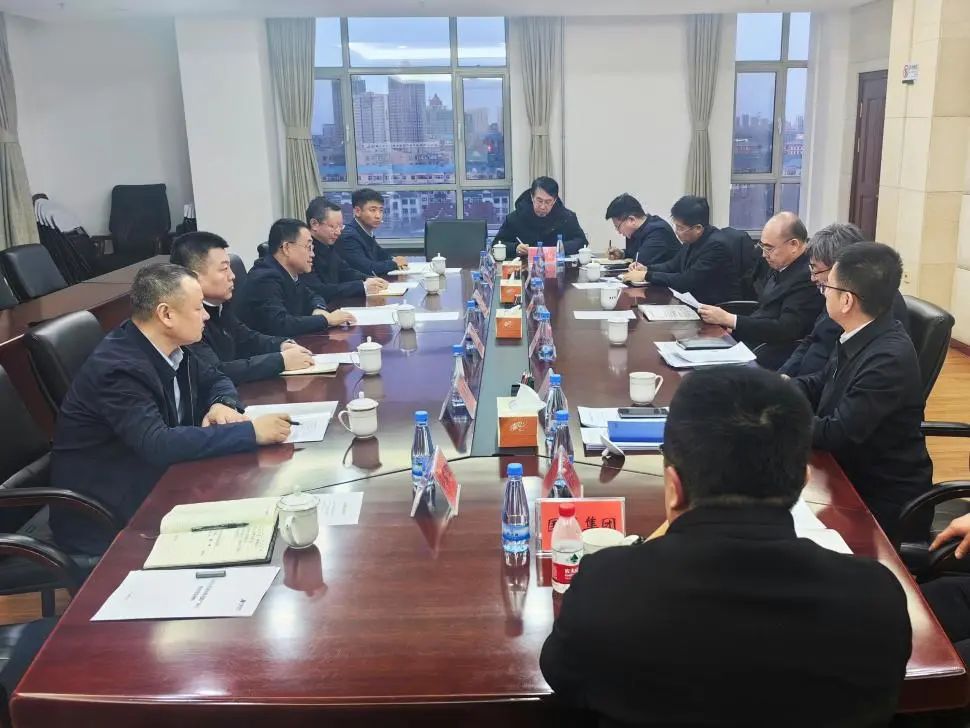 華能蒙東公司黨委書記李樹學(xué)與大慶市委副書記、市長李巖松會(huì)談