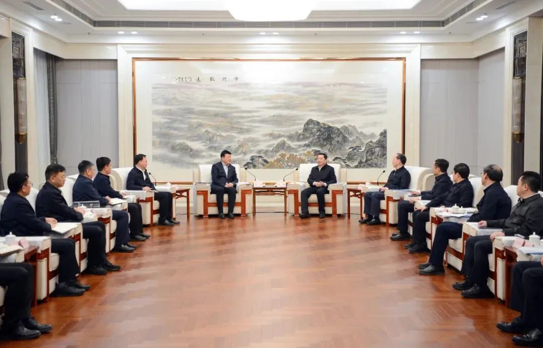 大唐集團(tuán)黨組書記呂軍、總經(jīng)理張傳江拜會遼寧省委書記郝鵬、省長李樂成