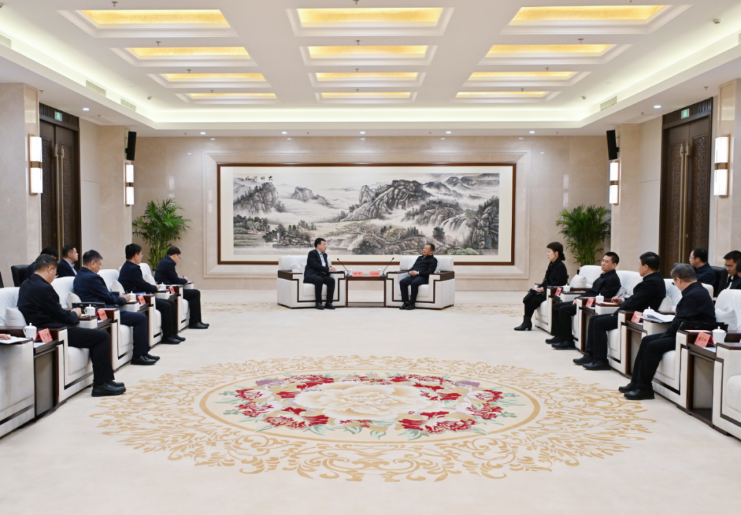 大唐集團董事長呂軍、總經(jīng)理張傳江拜會內(nèi)蒙古自治區(qū)黨委書記孫紹騁政府主席王莉霞