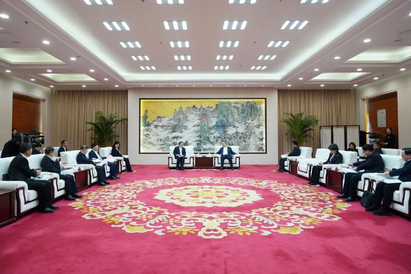 中國能建黨委書記、董事長宋海良拜會安徽省委