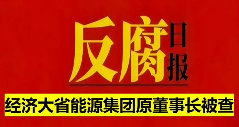 經(jīng)濟(jì)大省能源集團(tuán)原董事長被查！