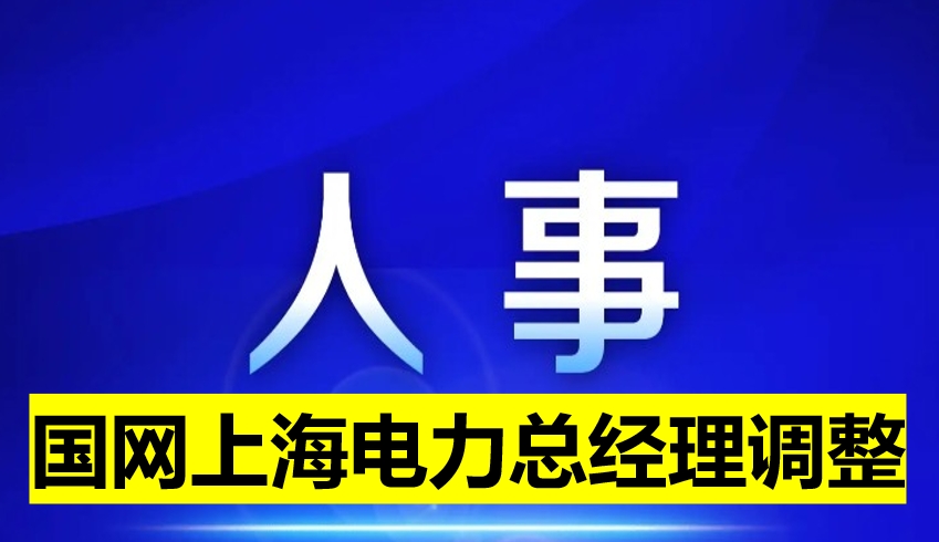 國網(wǎng)上海電力總經理調整