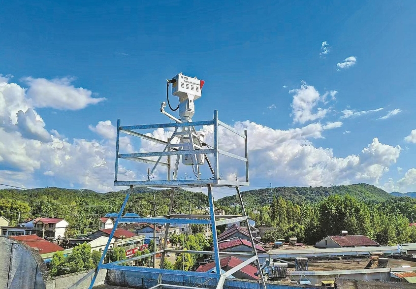 國(guó)網(wǎng)安徽電力應(yīng)用量子激光雷達(dá)監(jiān)測(cè)輸電通道